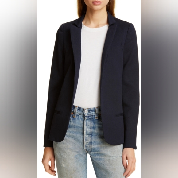 Jenni Kayne Jackets & Blazers - Jenni Kayne Navy Tailored Blazer